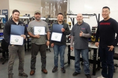 Master Tech Feb 13 Training Graduates