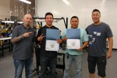 Master Tech May 29 Training Graduates