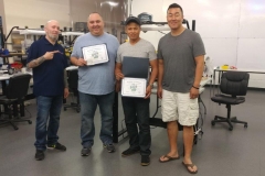 Master Tech July 17 Training Graduates